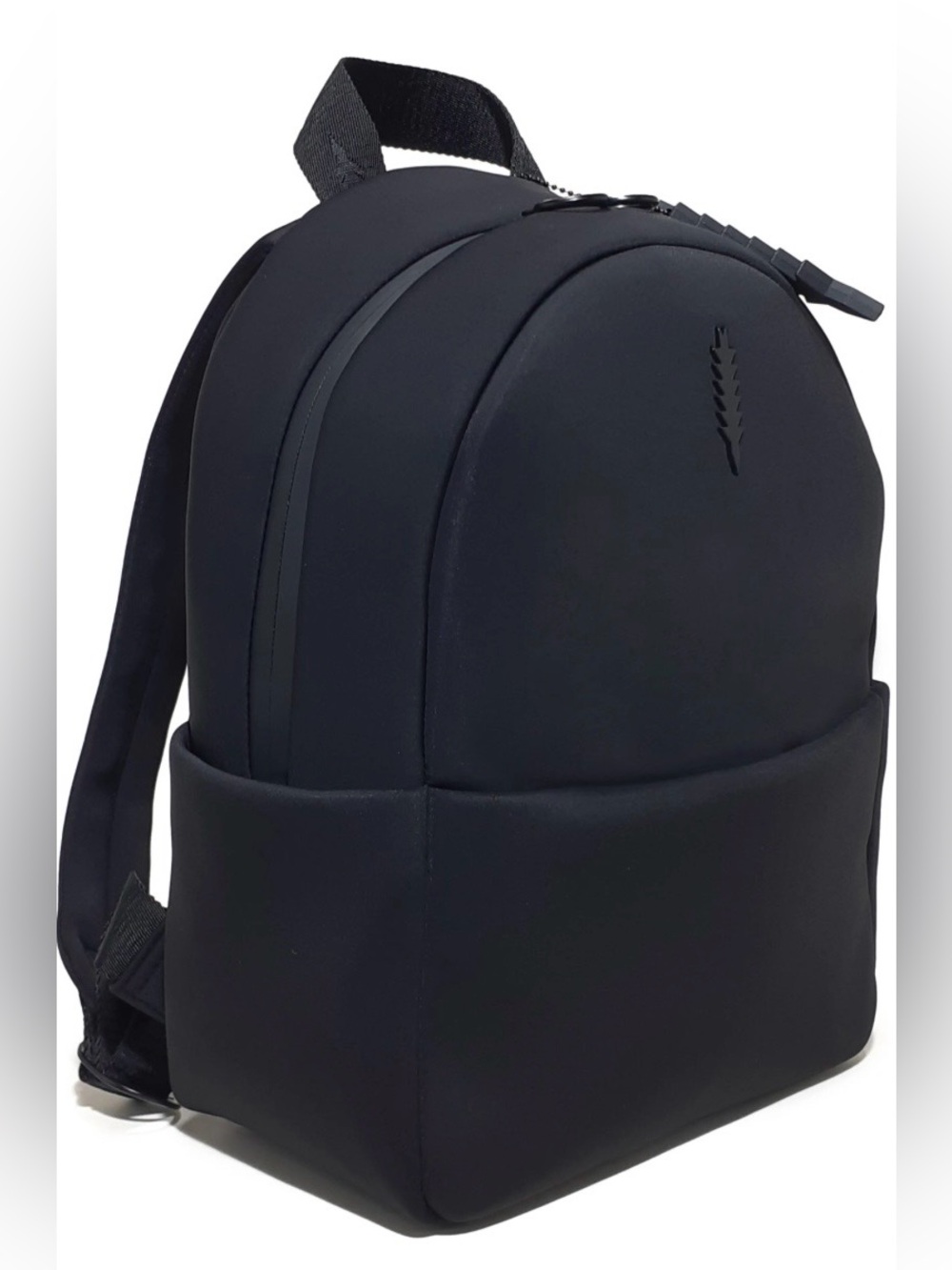Women's Black Minimal Everyday Backpack